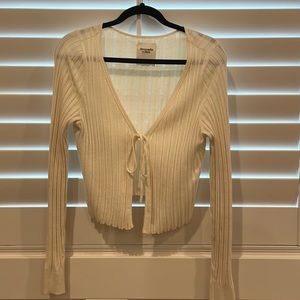 white cardigan, perfect for summer